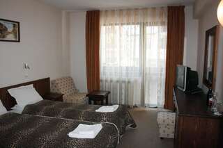 Отель Hotel Dumanov Банско Двухместный номер с 1 кроватью или 2 отдельными кроватями-1